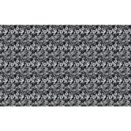 Papier peint panoramique - Motif Fleurs