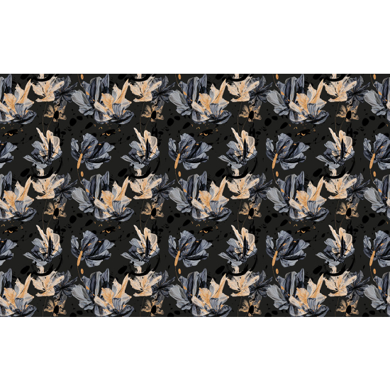 Papier peint panoramique - Motif Fleurs