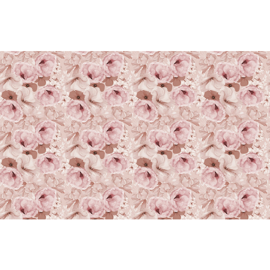 Papier peint panoramique - Motif Fleurs