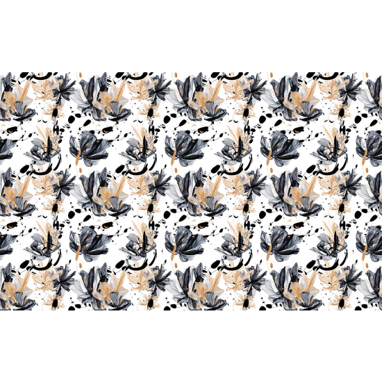Papier peint panoramique - Motif Fleurs