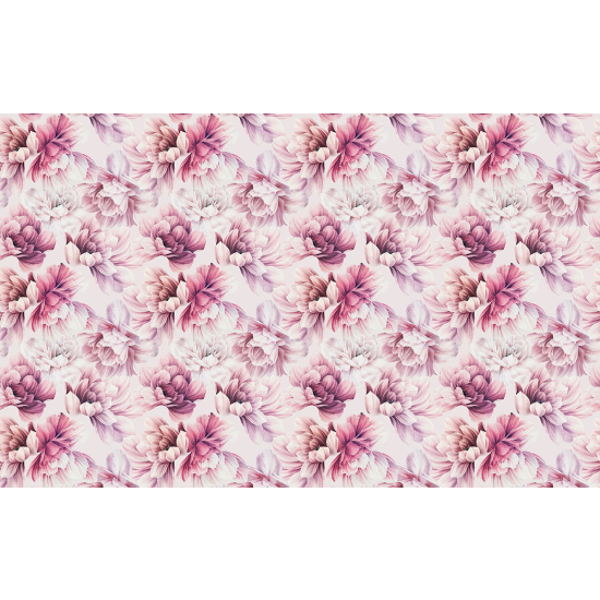 Papier peint panoramique - Motif Fleurs