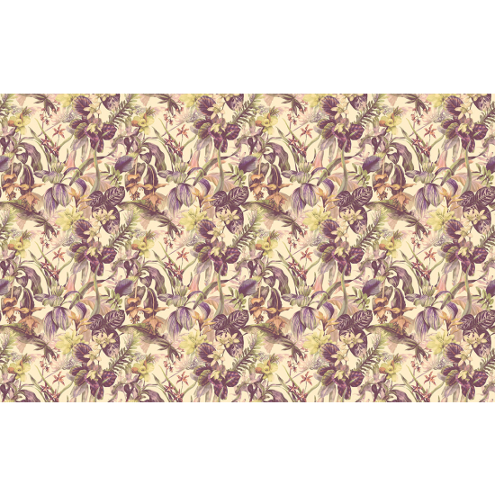 Papier peint panoramique - Motif Fleurs