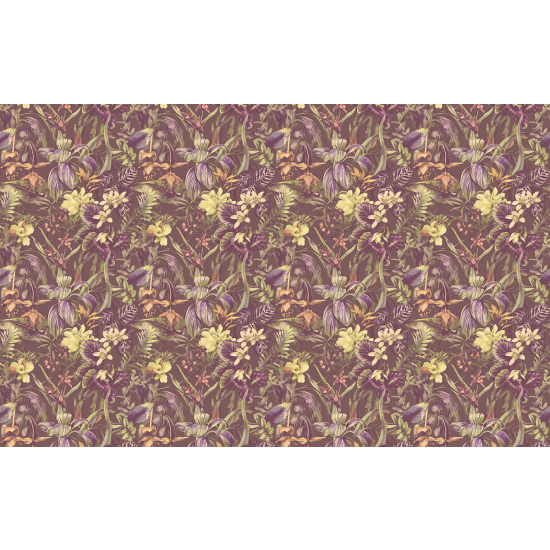 Papier peint panoramique - Motif Fleurs
