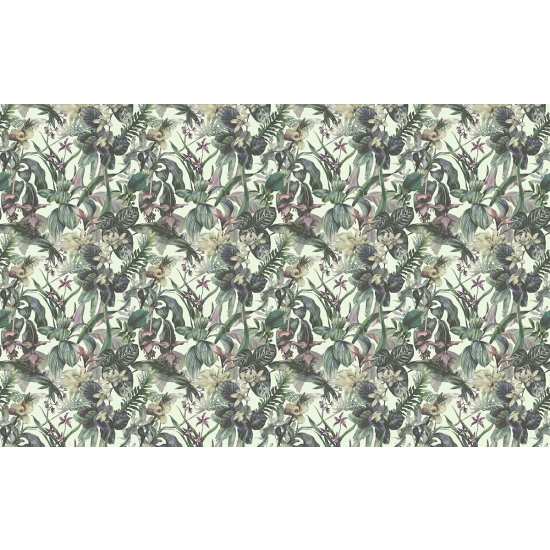 Papier peint panoramique - Motif Fleurs