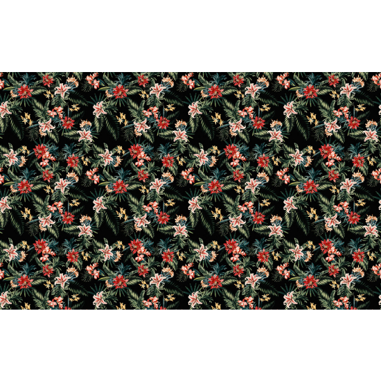 Papier peint panoramique - Motif Fleurs