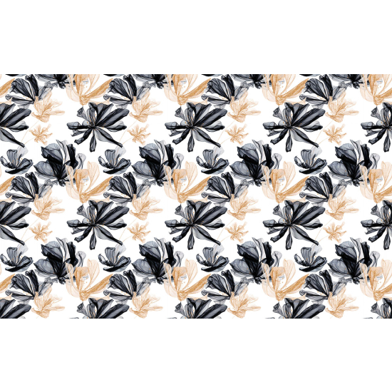 Papier peint panoramique - Motif Fleurs