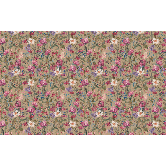 Papier peint panoramique - Motif Fleurs