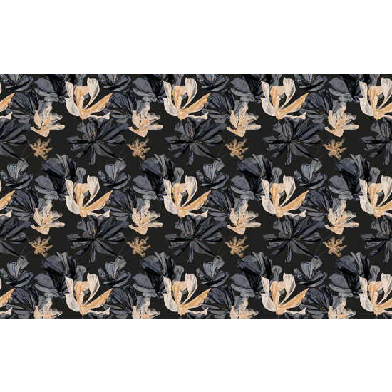 Papier peint panoramique - Motif Fleurs