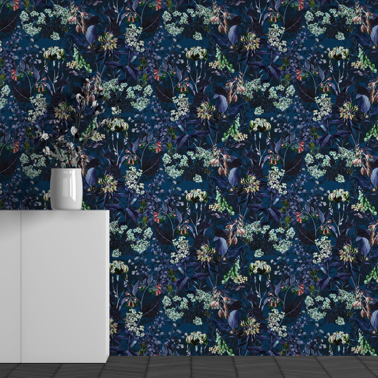 Papier peint panoramique - Motif Fleurs