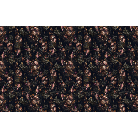 Papier peint panoramique - Motif Fleurs