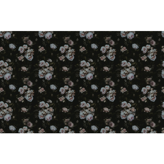 Papier peint panoramique - Motif Fleurs