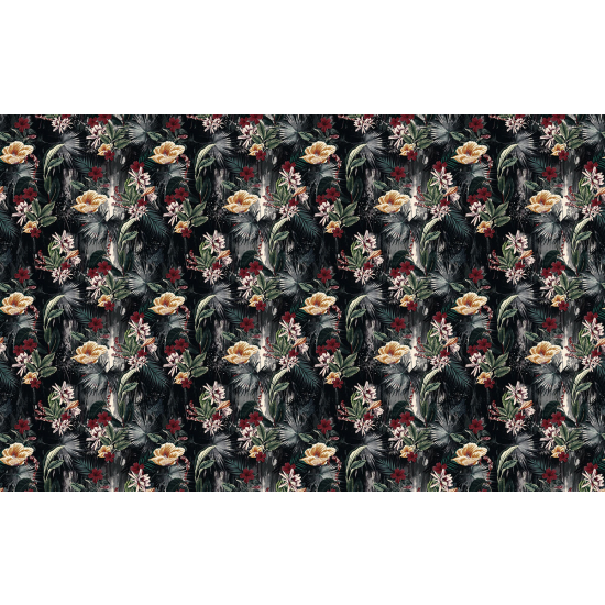 Papier peint panoramique - Motif Fleurs