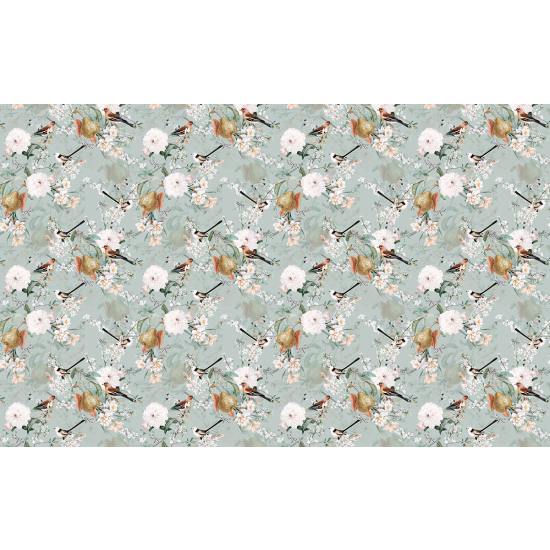 Papier peint panoramique - Motif Fleurs
