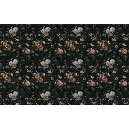 Papier peint panoramique - Motif Fleurs