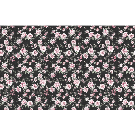 Papier peint panoramique - Motif Fleurs