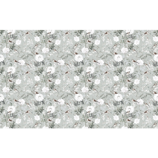 Papier peint panoramique - Motif Fleurs
