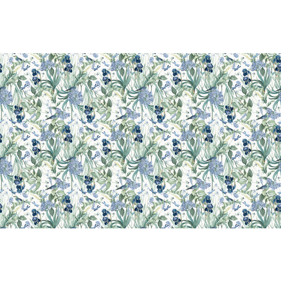 Papier peint panoramique - Motif Fleurs