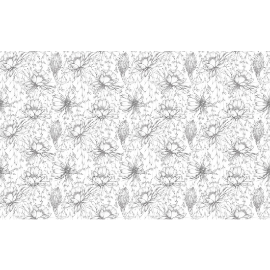 Papier peint panoramique - Motif Fleurs