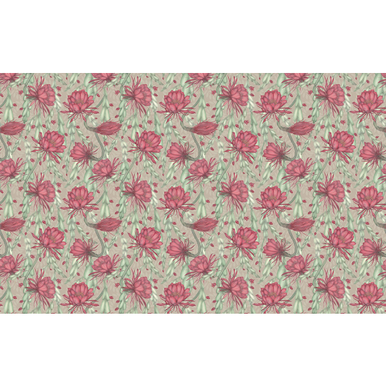 Papier peint panoramique - Motif Fleurs