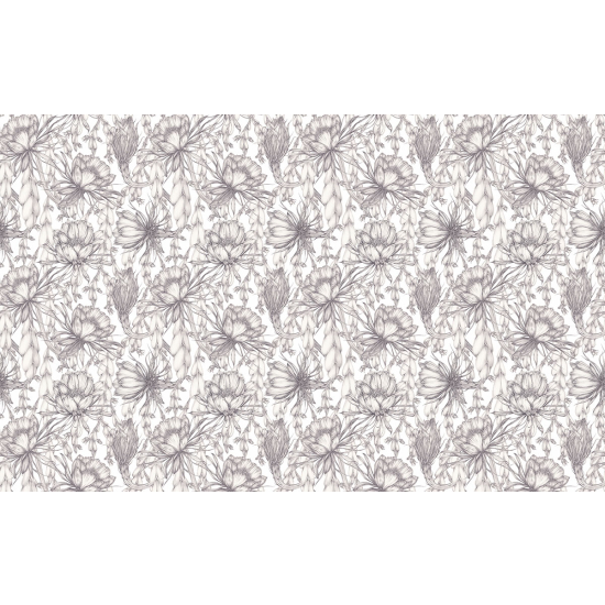 Papier peint panoramique - Motif Fleurs