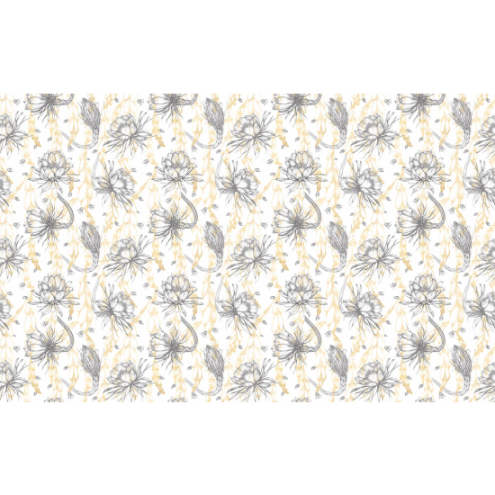Papier peint panoramique - Motif Fleurs