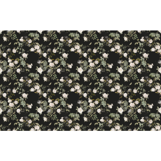 Papier peint panoramique - Motif Fleurs
