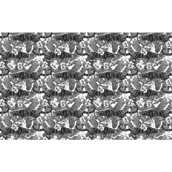 Papier peint panoramique - Motif Fleurs