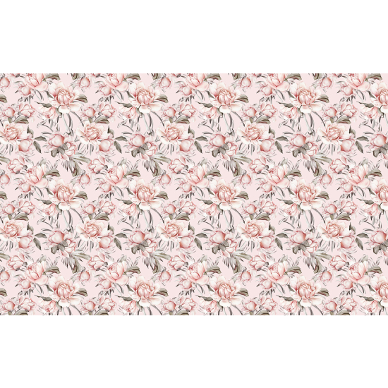 Papier peint panoramique - Motif Fleurs