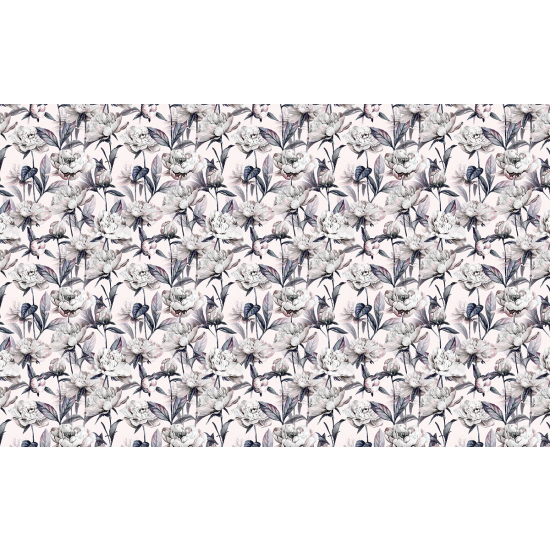 Papier peint panoramique - Motif Fleurs