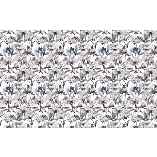 Papier peint panoramique - Motif Fleurs