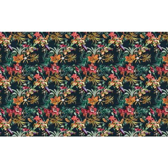 Papier peint panoramique - Motif Fleurs