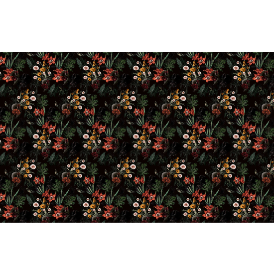 Papier peint panoramique - Motif Fleurs