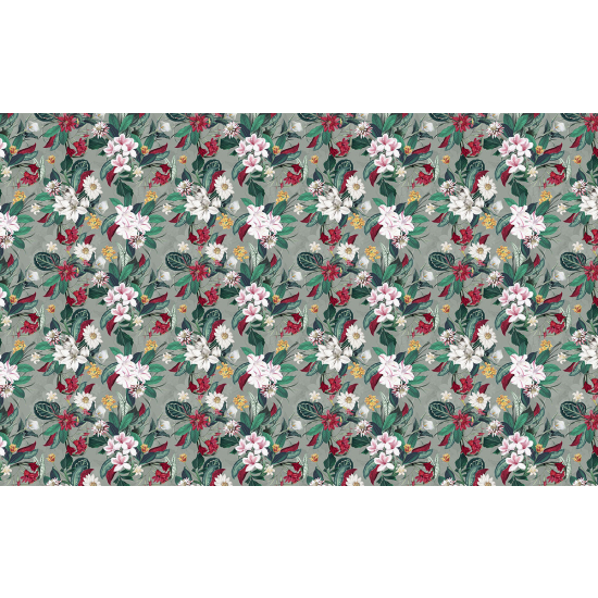 Papier peint panoramique - Motif Fleurs