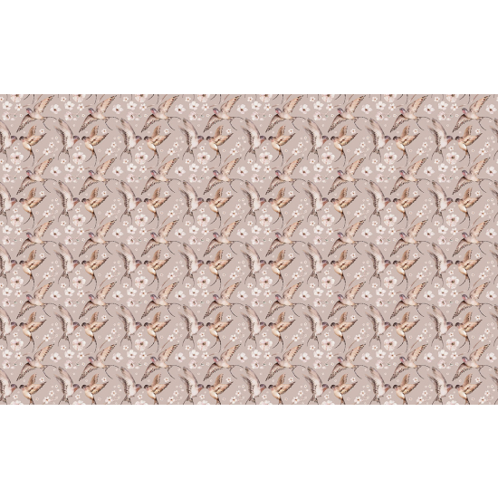 Papier peint panoramique - Motif Oiseaux