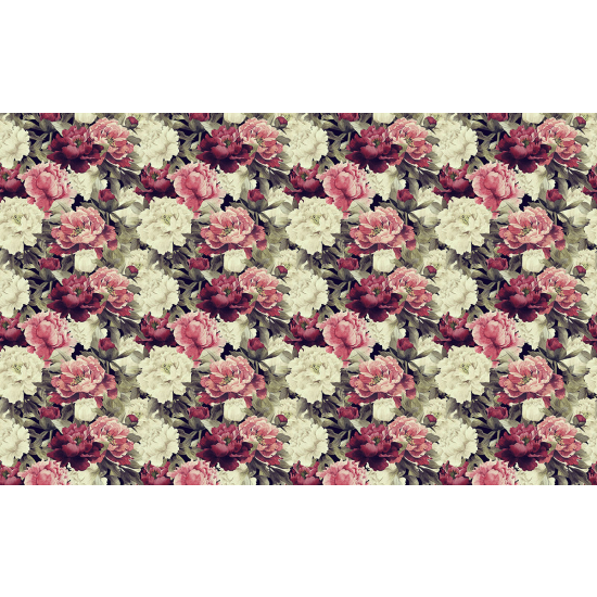 Papier peint panoramique - Motif Roses
