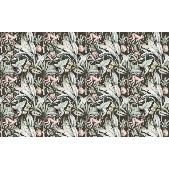 Papier peint panoramique - Motif Singes