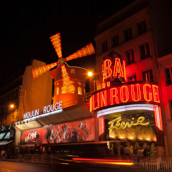 Papier peint panoramique - Moulin Rouge