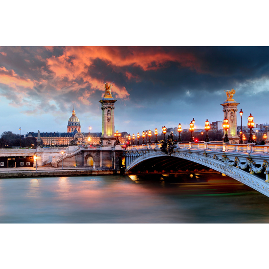 Papier peint panoramique - Paris Pont Alexandre III