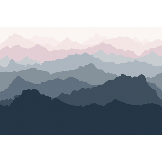 Papier peint panoramique - Paysage Abstrait