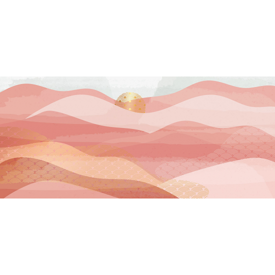 Papier peint panoramique - Paysage Boho