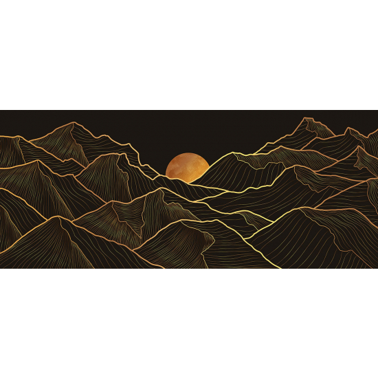 Papier peint panoramique - Paysage Boho