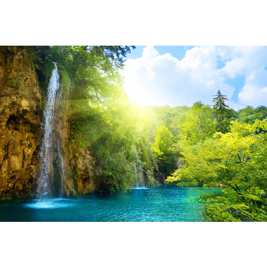 Papier peint panoramique - Paysage Cascade