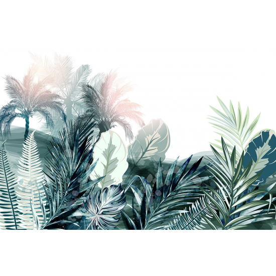 Papier peint panoramique - Plantes tropicales
