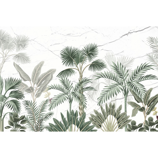 Papier peint panoramique - Plantes tropicales