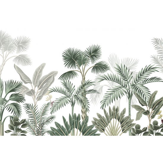 Papier peint panoramique - Plantes tropicales