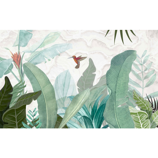 Papier peint panoramique - Plantes tropicales