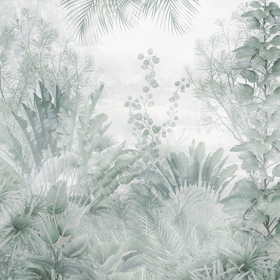 Papier peint panoramique - Plantes tropicales