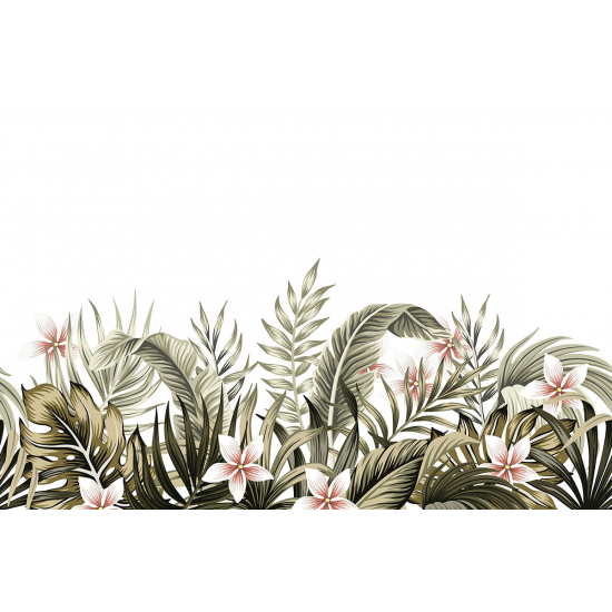 Papier peint panoramique - Plantes tropicales