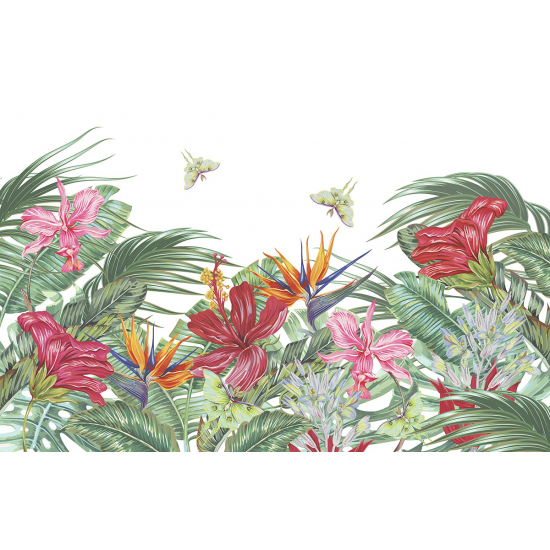 Papier peint panoramique - Plantes tropicales