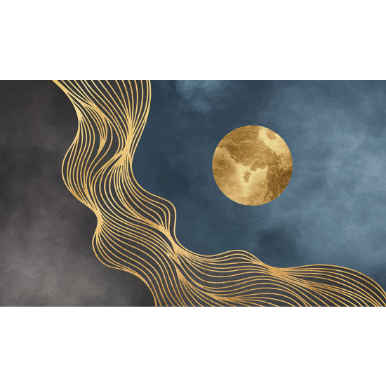 Papier peint panoramique - Pleine Lune Design
